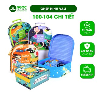 Đồ chơi ghép hình mideer vali gift box puzzle
