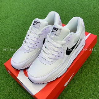|HT SNEAKER| Giày Nik AirMax 90 White Logo Black