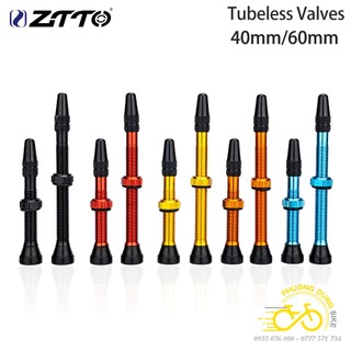 Đầu van ruồi cho vành niềng Tubeless xe đạp 40mm / 60mm ZiTTO