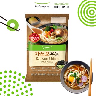 [Hỏa tốc Hà Nội và HCM] Mỳ Udon Katsuo Pulmuone gói 466g 2 phần ăn