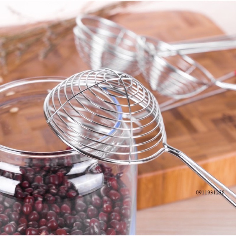 Vợt múc trân châu, topping phù hợp cho quán trà chanh trà sữa