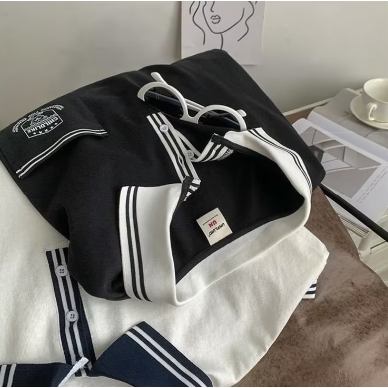 Áo Thun Polo Ngắn Tay Dáng Rộng Thời Trang Hàn Quốc Dành Cho Nam áo polo nam form rộng áo polo nữ áo polo nam trắng polo unisex áo polo nam đẹp