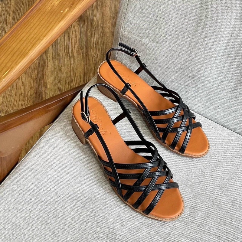 Sandals rọ Tigish 3 phân thời trang
