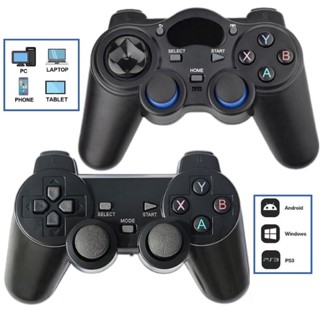 Tay Cầm Game Không Dây T850 / T706 Wireless 2.4G cho PC Laptop – Gamepad analog 360° cắm là dùng, chơi giả lập