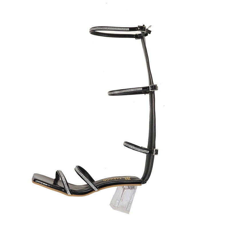 Giày Cao Gót Sandal Phong Cách Pháp Quyến Rũ