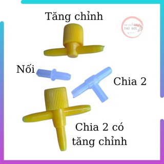 Van oxy/đầu nối oxy/chỉnh oxi các loại dành cho hồ cá thủy sinh