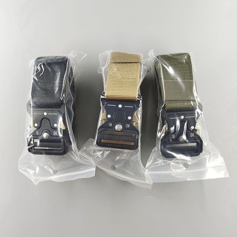 Thắt lưng nam vải dù khóa tự động siêu bền cao cấp dài 125cm thời trang trẻ trung cho nam phong cách thường ngày