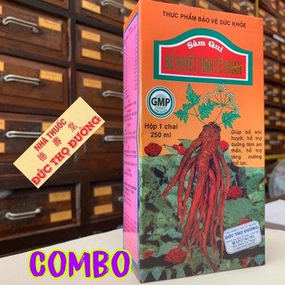 Sâm qui bổ huyết tinh tế nhân - combo
