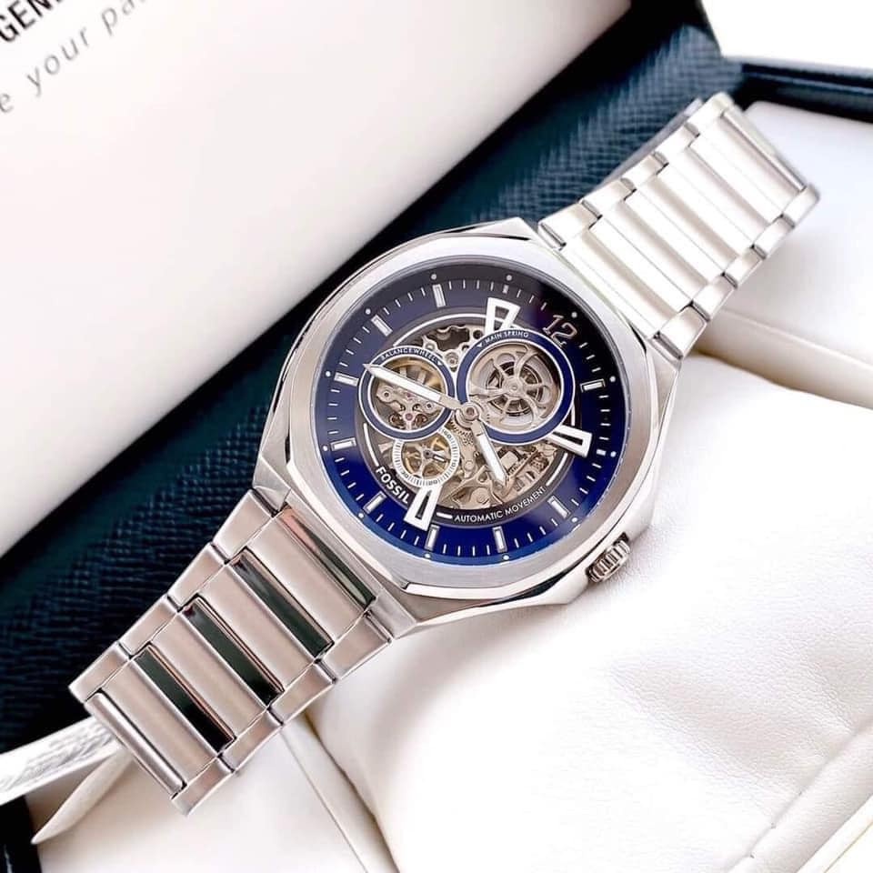 Đồng hồ nam dây thép Fossil Evanston Automatic BQ2620