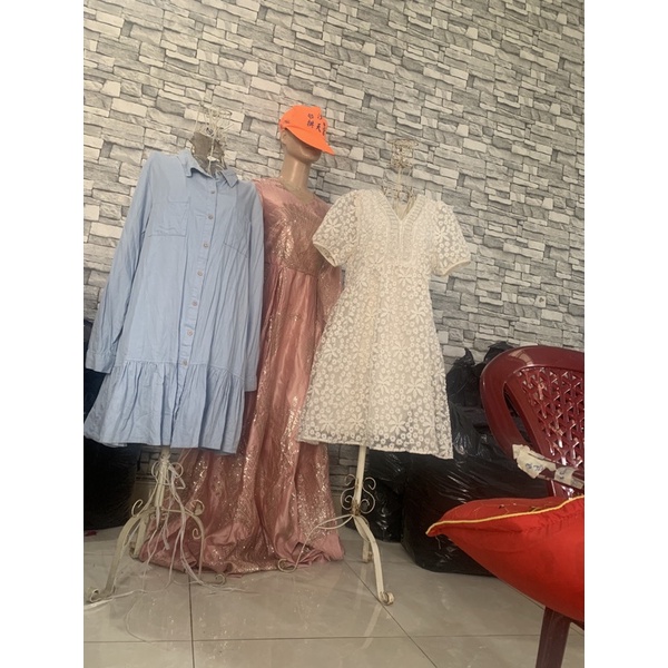 combo đầm 3 cái đầm chọn trên live