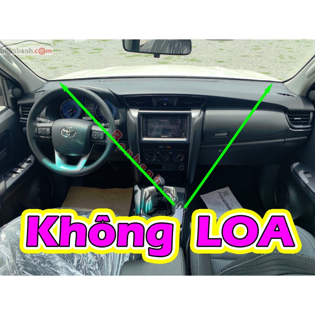 Thảm taplo da vân cacbon Fortuner ;