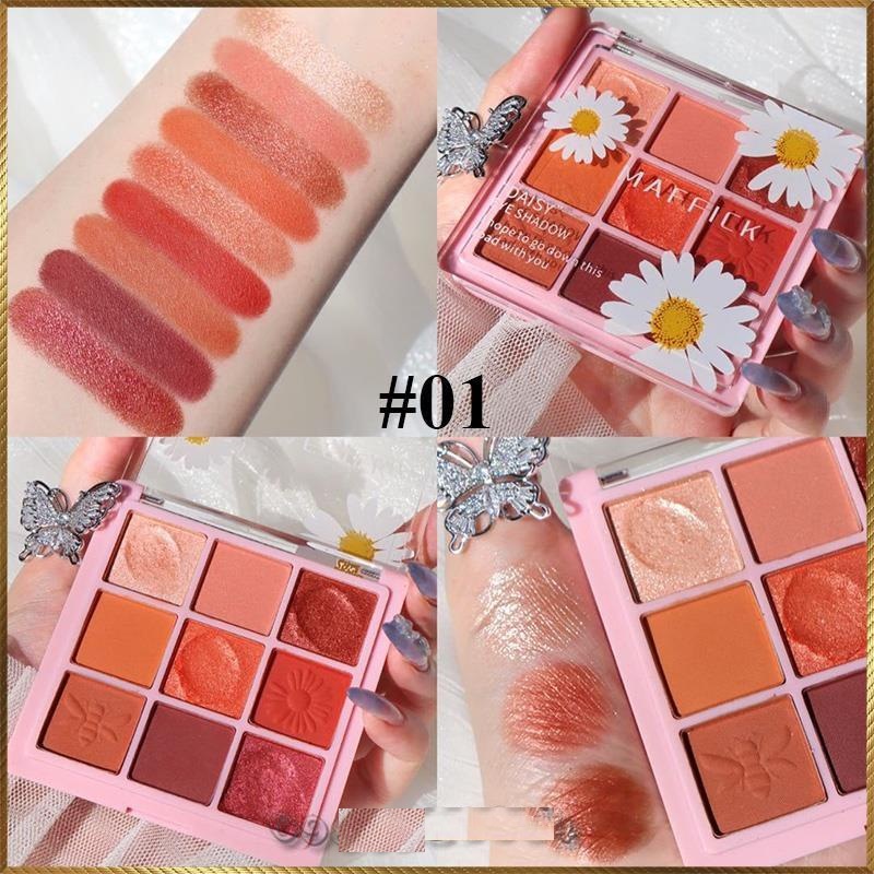 Bảng mắt 9 Ô Dikalu Tông màu nâu Cam Siêu hot