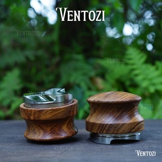 Tamper OCD gỗ, công cụ dàn đều bột trước khi nén cà phê espresso