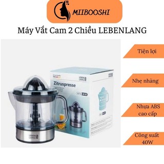 Máy vắt cam tự động Lebenlang LB389 2 chiều của Đức bảo hành 24 tháng nhỏ gọn thông minh Miibooshi D3.024