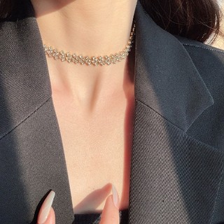 Vòng cổ nữ Choker phong cách Hàn Quốc (Bạc 925)