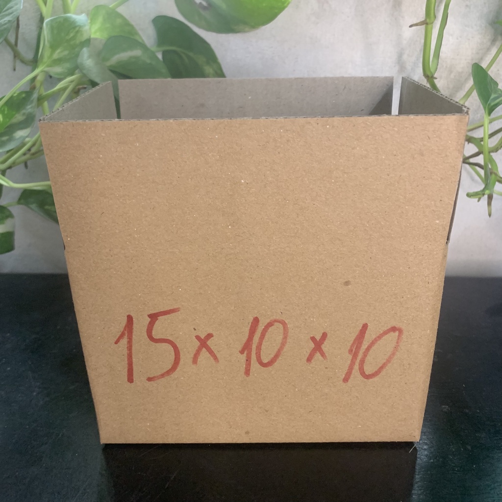 100 Hộp carton 15x10x10 cm, hộp giấy 15x10x10 cm