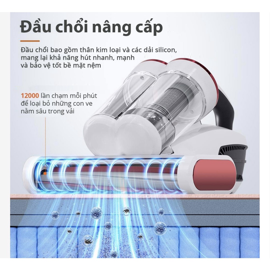 Máy hút đệm diệt khuẩn thông minh Smarock S10