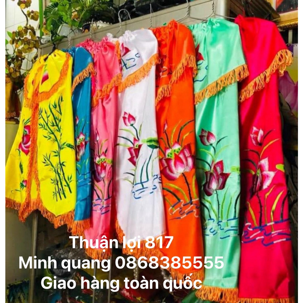 Áo Choàng Quan Âm ( loại Thêu ) 1m- 3m