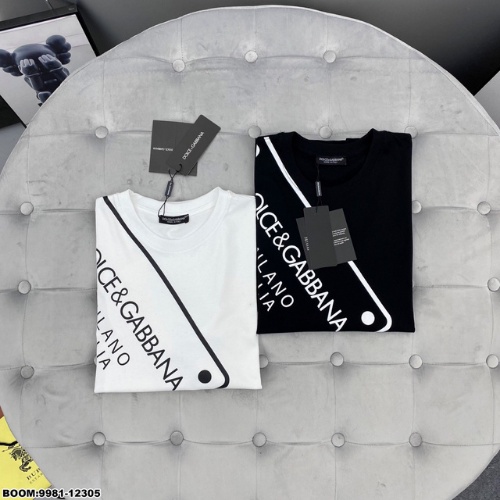 Áo Thun Cotton DG In Chữ 2 Màu Đen Trắng Trẻ Trung Hot Trend