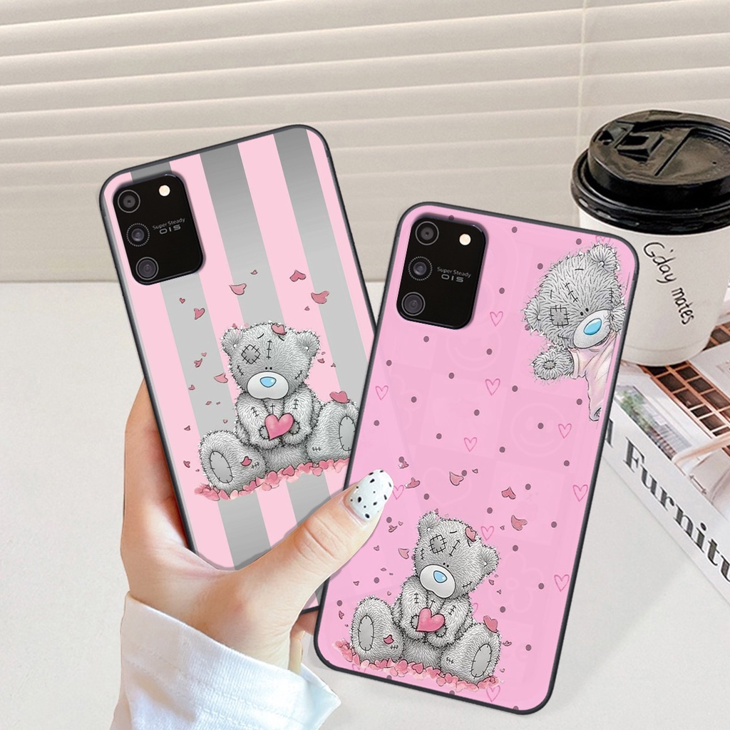 Ốp Samsung S10 Lite in hình gấu cute dễ thương siêu xinh đáng yêu