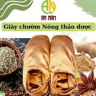 Giày Chườm Nóng Thảo Dược dưỡng sinh cho mẹ sau sinh, người lớn tuổi sỉ số lượng cho spa dưỡng sinh