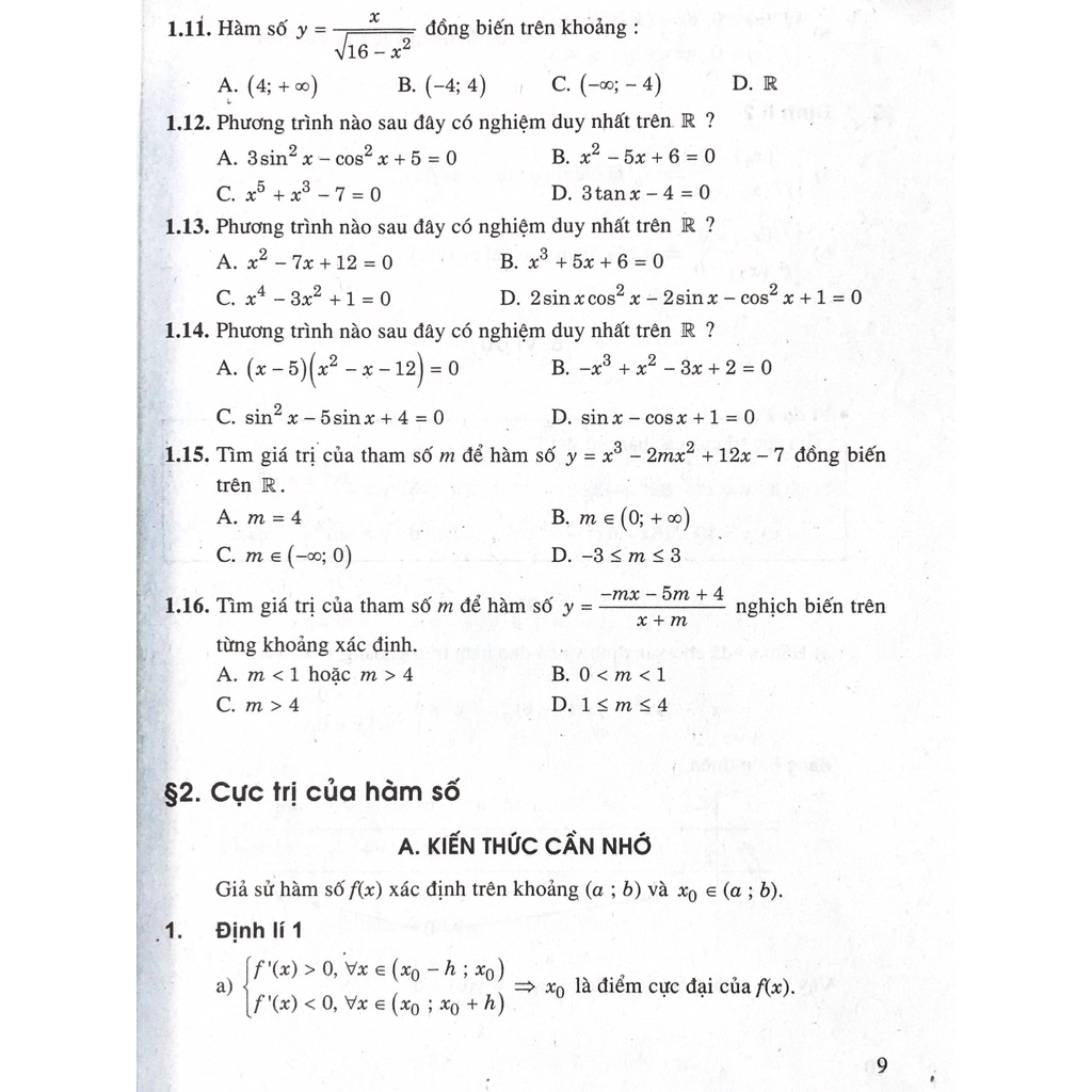 Sách - Bài tập Giải tích 12 - NXB Giáo dục -Bán kèm 1 bút bi