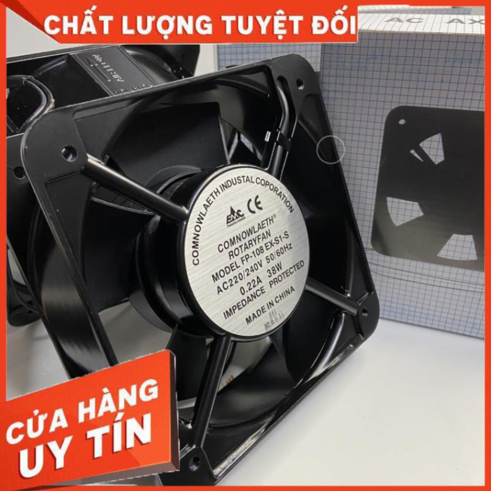 Quạt hút gió, quạt tản nhiệt Công nghiệp có lưới SUNON 220V 12x12cm 15x15, 20x20cm dienbaoanh