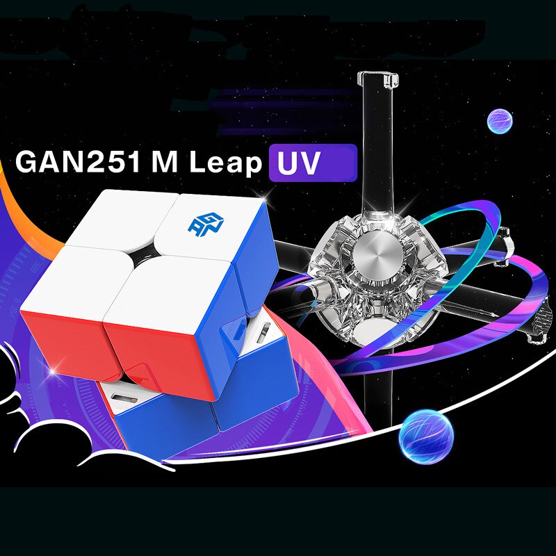 Rubik GAN 251 M Leap UV, Pro, Air 2x2 Nam Châm. GAN 251 V2 Cao Cấp Hãng GAN CUBE | Thế Giới Rubik
