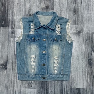 ÁO GILE JEAN 2HAND