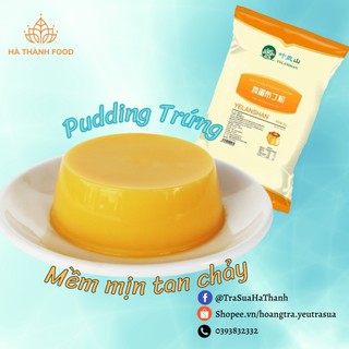 100g Bột Pudding Trứng Phô Mai Yelanshan Mềm Mịn Thanh Mát Dùng Cho Quán Trà Sữa