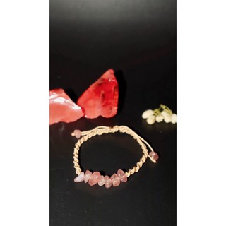 Vòng Tay Strawberry Quartz