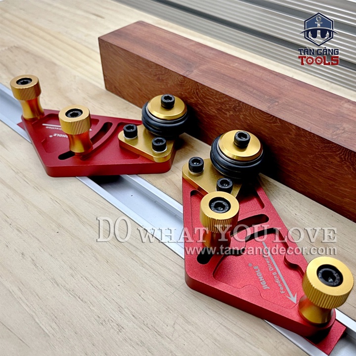 2 Bộ Cử Chặn Gỗ Và Dẫn Hướng Trên Cưa Bàn, Bàn Phay Jighole - Mẫu 1