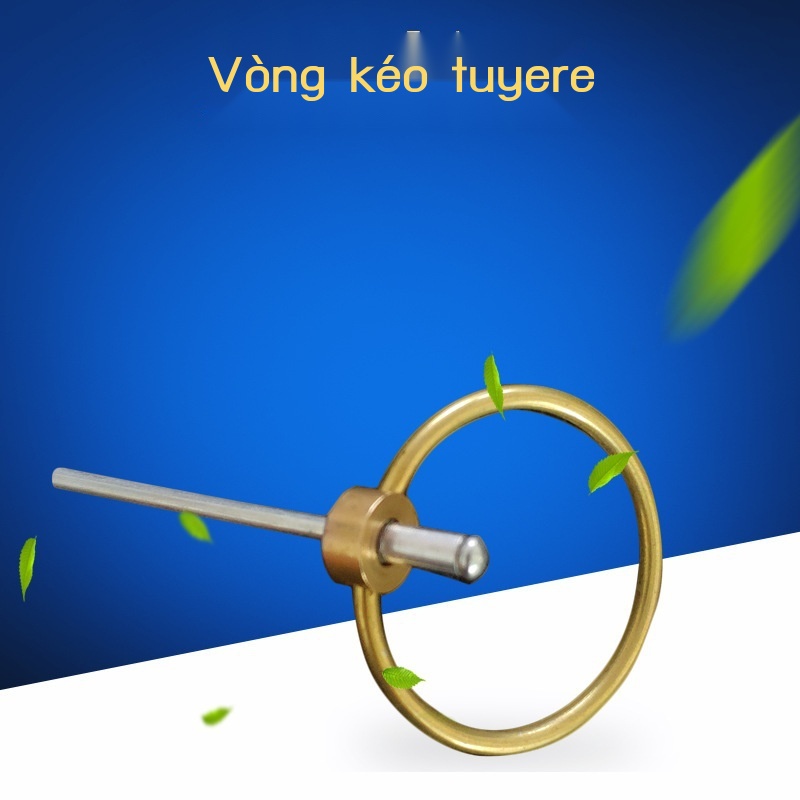 Sông Dương Tử thông gió cung cấp cổng kiểm tra đinh tán mạ đồng vòng kéo lỗ đơn tay cầm nhỏ tuyere phụ kiện