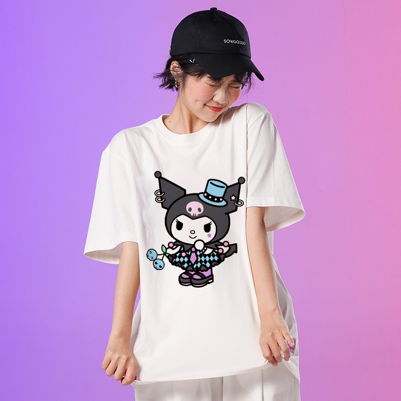 Áo Thun Kuromi Dễ Thương Unisex Nam Nữ