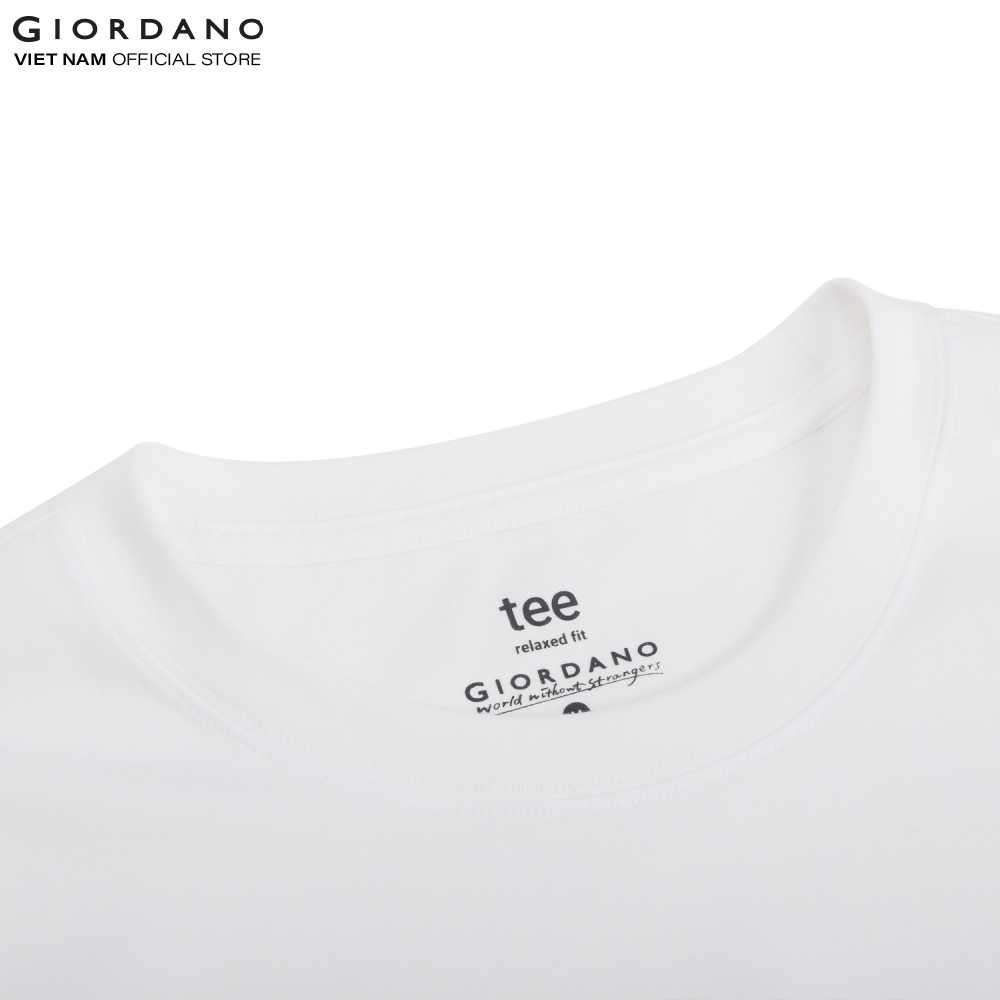 Áo Thun Nam Ngắn Tay In Hình Van Gough Print Tee Giordano 01093310