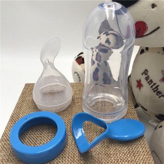 Bình thìa ăn dặm silicon cho bé