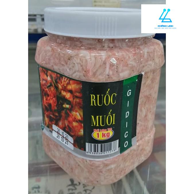 Mắm tép, ruốc muối làm kim chi hàn quốc - 새우젓