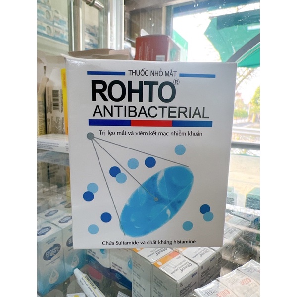 NƯỚC NHỎ MẮT ROHTO ANTIBACTERIAL LỌ 13ML