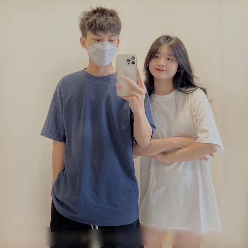 Áo Thun 3158 Trơn Phông Rộng Tay Ngắn Chất Cotton Khô Freesize 65kg 13 Màu