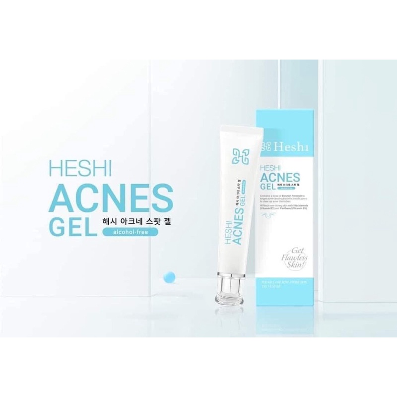 Gel chấm mụn, giảm sưng viêm Heshi