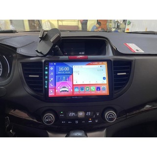 Màn hình android oledpro xe honda crv 2012 2013 2014 2015 2016 2017 tặng mặt dưỡng theo xe ô tô và giắc nguồn cắm zin