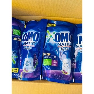 Combo 5 gói Nước giặt omo matic cửa trước 412ml