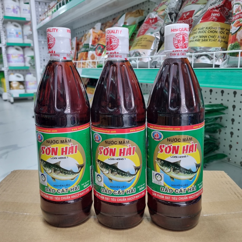 Nước mắm Sơn Hải chai nhựa 950ml
