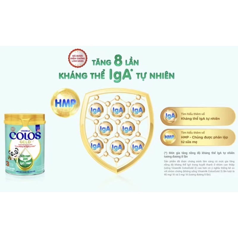 Sữa non VNM ColosGold số 1-800g