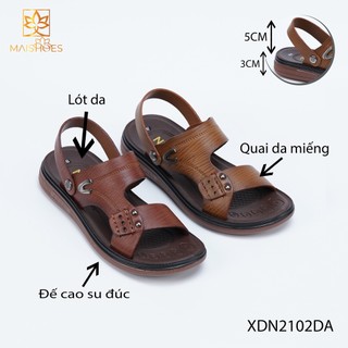 XĂNG ĐAN NAM QUAI DA 3CM 2102DA