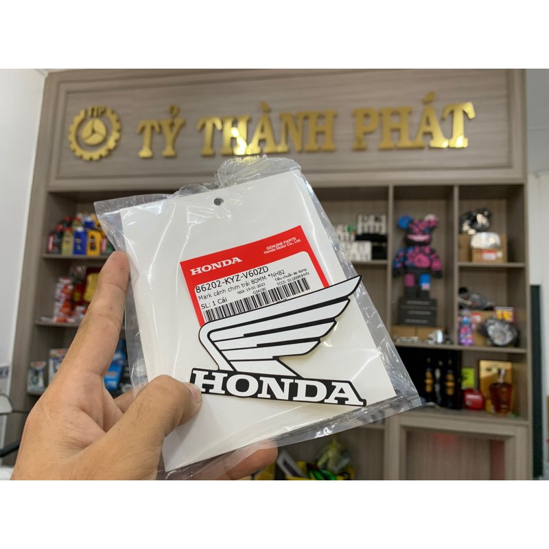 Tem cánh chim Future 125 Đen Trái