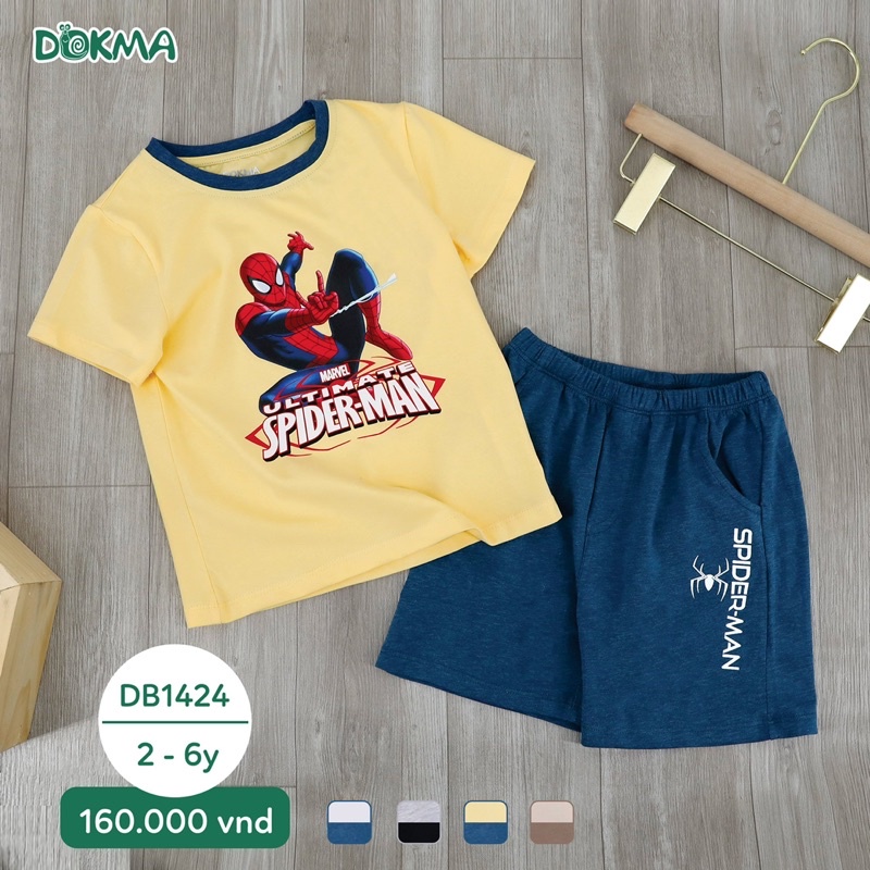 Bộ Cộc Tay Siêu Nhân Nhện Dokma 2-6y