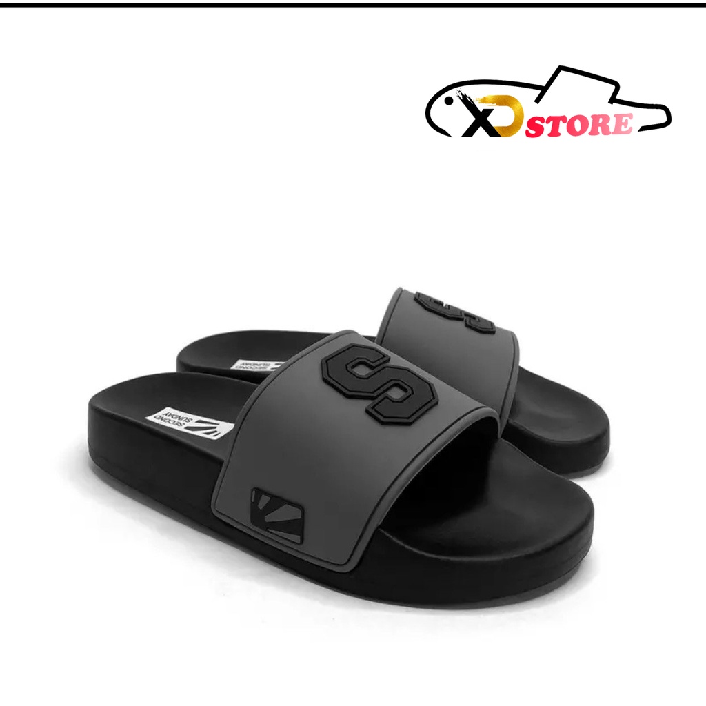 Dép xăng đan, dép quai ngang nam nữ, họa tiết chữ S nổi bật, đủ size 37-43. Đế cao su êm chân, chống trơn trượt.