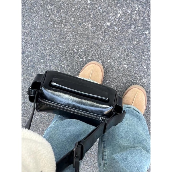 Túi xách da đeo chéo nữ