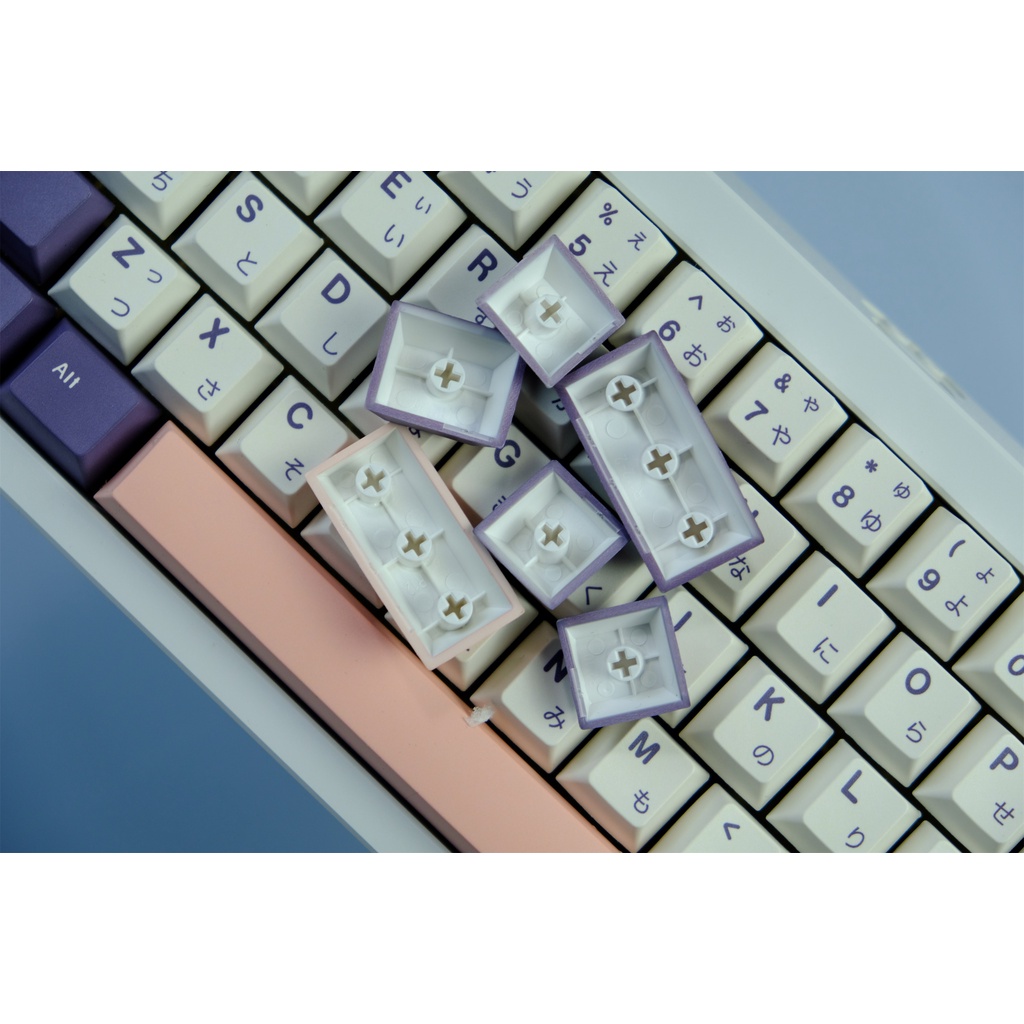 GMK Awesome Keycap, 129 Phím Keycaps PBT Cherry Profile DYE-SUB Cá Nhân Keycaps GMK Cho Bàn Phím Cơ